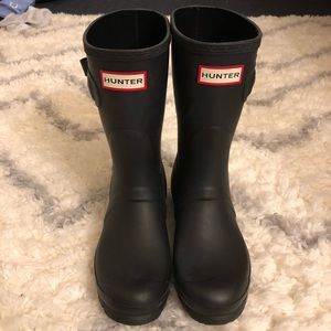 Hunter Original Short Matte Rain boots